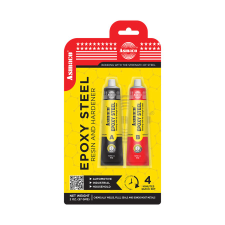 Steel Epoxy AB Glue Metal Repair  1 Set