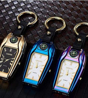 Smart Watch USB  Lighter with Key Ring