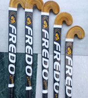 Wooden  Hockey Stick - sticker - ( 1 pc )