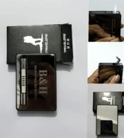 2 In 1  Smart  Cigarette Packet and Lighter