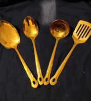 Stainless Steel Spoon Set (4 Pcs )