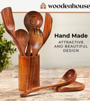 Wooden kitchen utensils Set