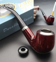 Exclusive Wooden Smoking Pipe/Tobacco Pipe/Cigar Filter Pipe