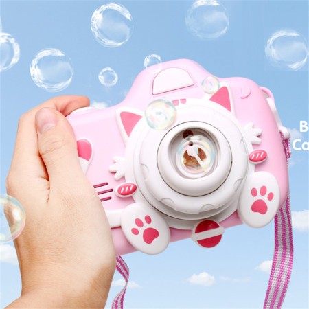 Cat Camera Bubble Gun