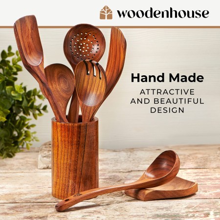 Wooden kitchen utensils Set