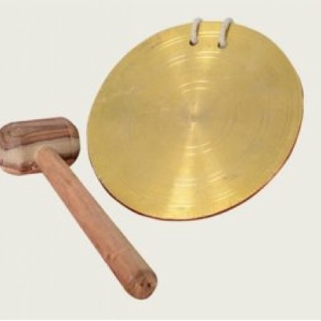 ৭ ইঞ্চি সাইজের পিতলের স্কুল - কলেজের ঘন্টা ( 7 inch medium brass school-college bell size )