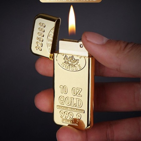 Goldbar Waterproof Metal Lighter