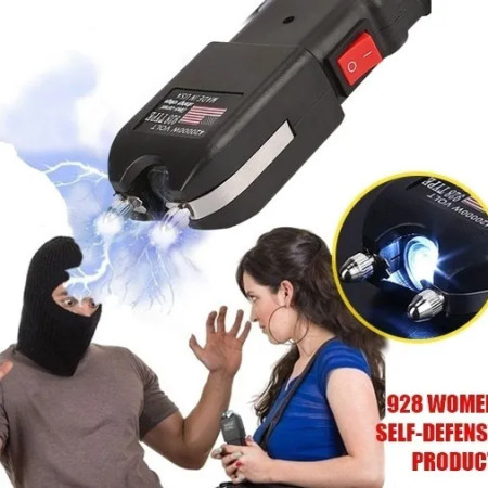 High Quality Electric Stun Gun ( Shocked machine 9900000 Kv)